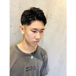 フェード×アップバング