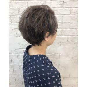 エッジショート_大人ボブ_グラデーション【池袋】