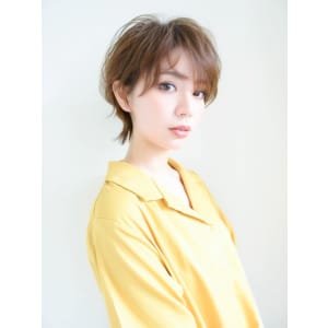 ハンサムウェーブショート
