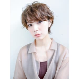 ３０代４０代大人小顔ショート