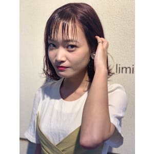 秋カラー★くすみピンク