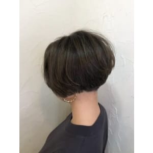 【reir下北沢】*ワンサイドショート+アッシュブランジュ*