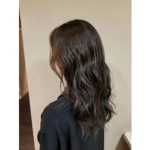 ロング×カーキアッシュ