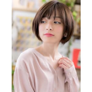 好感度大!ツヤ透明感☆小顔前下がりボブ 簡単スタイリング - COVER HAIR & SPA bliss 浦和西口店【カバー ヘア アンド スパ ブリス】【カバー ヘア アンド スパ ブリス ウラワニシグチテン】掲載中