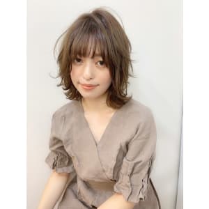 【重山祐亮】外ハネカールセミディ♪