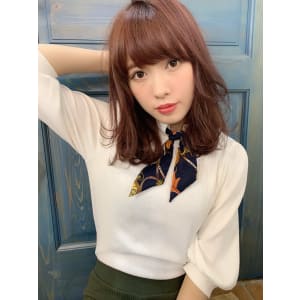 小顔Aライン外ハネセミディ♪