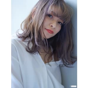 ラベンダーグレーの柔らかミディアム - Hair ruup Ann design works【ヘアーループアンデザインワークス】掲載中
