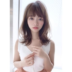 くびレイヤーミディアムヘア【H-730】
