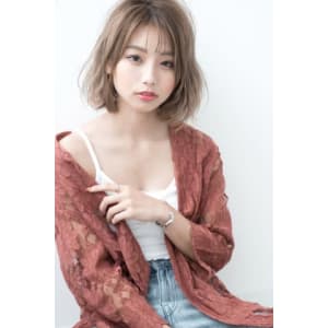 【Luana　難波】ふんわり色っぽミディ