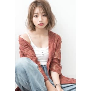 【Luana　難波】ふんわり色っぽミディ