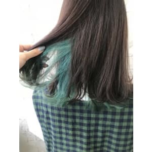 インナーカラー_ダブルバング_派手髪【池袋】4026 - prize 池袋【プライズ】池袋西口店【プライズ イケブクロ イケブクロニシグチテン】掲載中