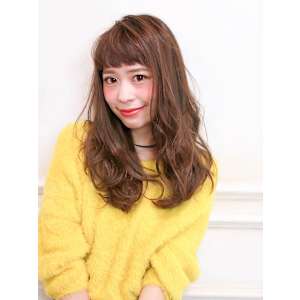 厚めバング カール 毛先パーマ 重めスタイル オン眉 - BROCANTE LUXBEブロカントラックスビー立川北口店【ブロカントラックスビータチカワキタグチテン】掲載中