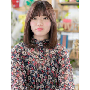 愛されカラーの前下がり小顔ワンカール 簡単スタイリング - COVER HAIR bliss 上尾西口店【カバーヘアブリス アゲオニシグチテン】掲載中