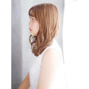 セミウエットの細かめミックスカール