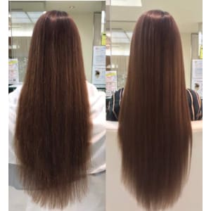 美髪チャージ　ビフォーアフター