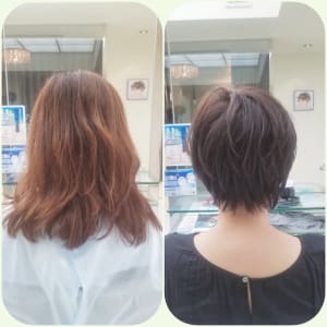 カジュアルショート