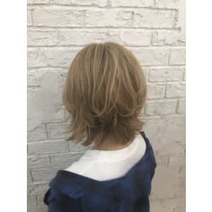 くびれセミディ_大人かわいい_大人ボブ【池袋】1003