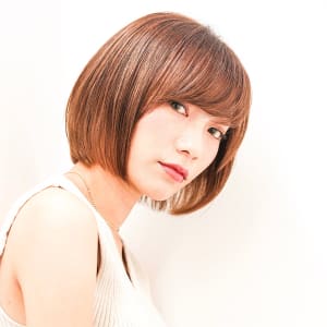【長谷川】大人可愛い丸みボブ