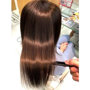 美髪ストレート