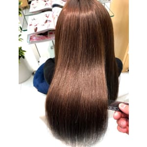 美髪ストレート
