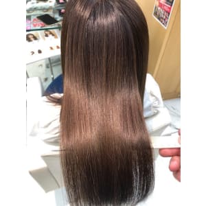 美髪ストレート