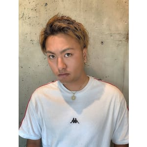 アッシュベージュ×ウルフ