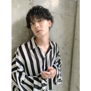 2ブロック×外ハネマッシュ
