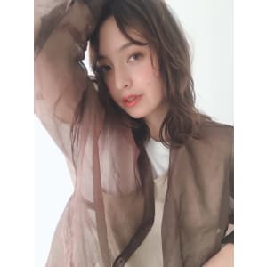 大人シースルバング小顔モテミディ37