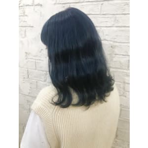 ブルーブラック_韓国ヘア_ネイルブルー【池袋】4034 - prize 池袋【プライズ】池袋西口店【プライズ イケブクロ イケブクロニシグチテン】掲載中