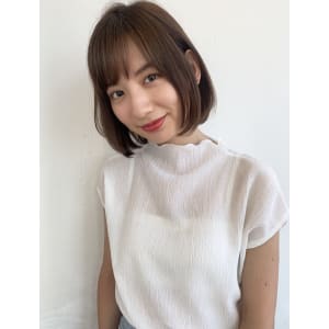 ツヤ髪大人綺麗なボブ
