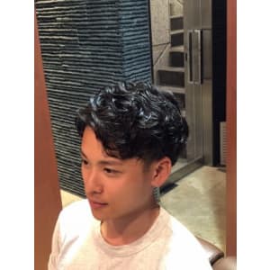銀座20代メンズイケメンビジネスマンカットコース