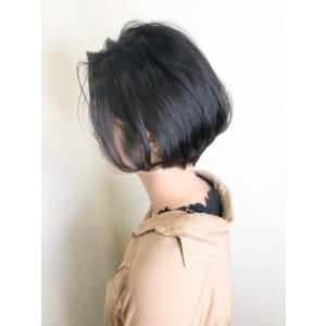 【reir下北沢】*ナチュラルボブ+アッシュブランジュ*