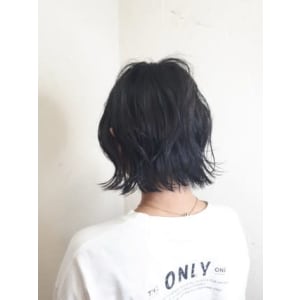【reir下北沢】*ふわボブディ+ダークラベンダーアッシュ*