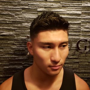 フェードマリンスタイル＜理容室＞＜銀座＞＜メンズ＞＜ショート