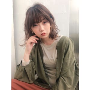 無造作パーマカジュアルボブ【K_39】