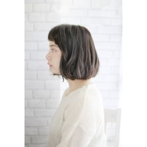 20代30代40代　モードに切りこみざっくりボブ【京都駅】
