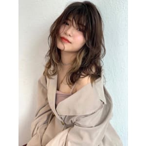 ゆるかわセミロングレイヤー