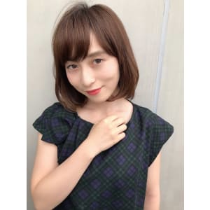アゴライン内巻きボブ【T48】