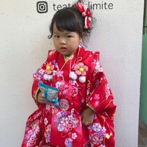 七五三へアセット、着付け