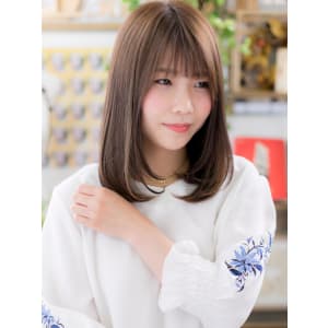 大人ベーシック…前下がりワンカールストレート　ブランジュ
