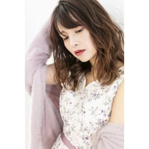 グラデーションカラーブラウンベージュカラーナチュラルモテ