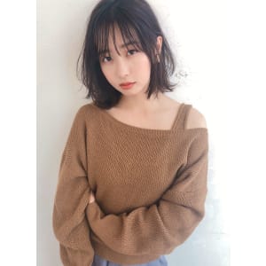 オンナっぽボブ シースルーバング【K_45】