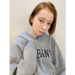 【山田】アフロート 切りっぱなしツヤ感ミニボブy85