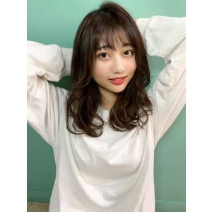 【重山】小顔ミックスカールセミディ♪