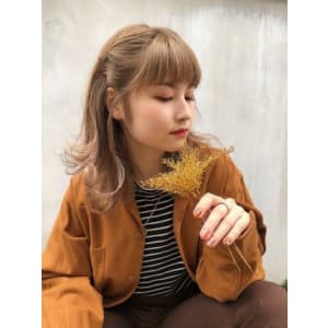 【reir下北沢】*カジュアルアレンジ+カーキアッシュ*
