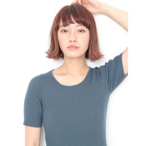 【Aries上赤江/富山市】☆切りっぱなし外ハネこなれボブ☆