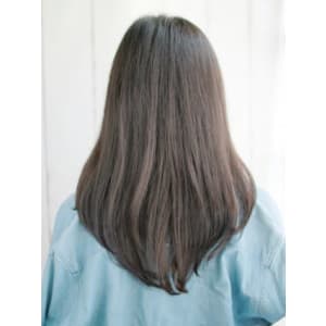 かきあげ内巻きレイヤースタイル