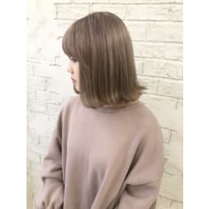 ラベンダーミルクティーグレージュベージュ10代20代4045