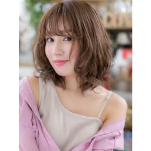 外国人風ミックスカール♪大人かわいいボブディ　ブランジュ