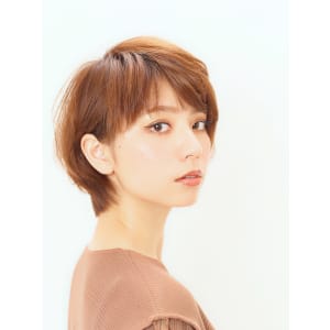 大人可愛いショートマニッシュ【Attirer飯田裕之】